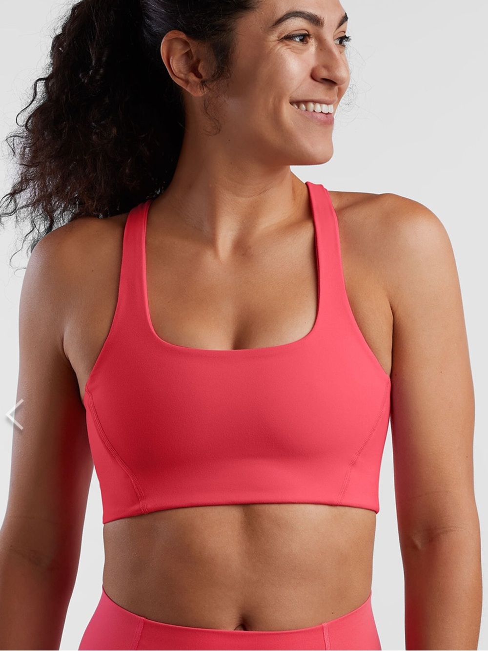 Free People Never Better Square Neck Sports Bra